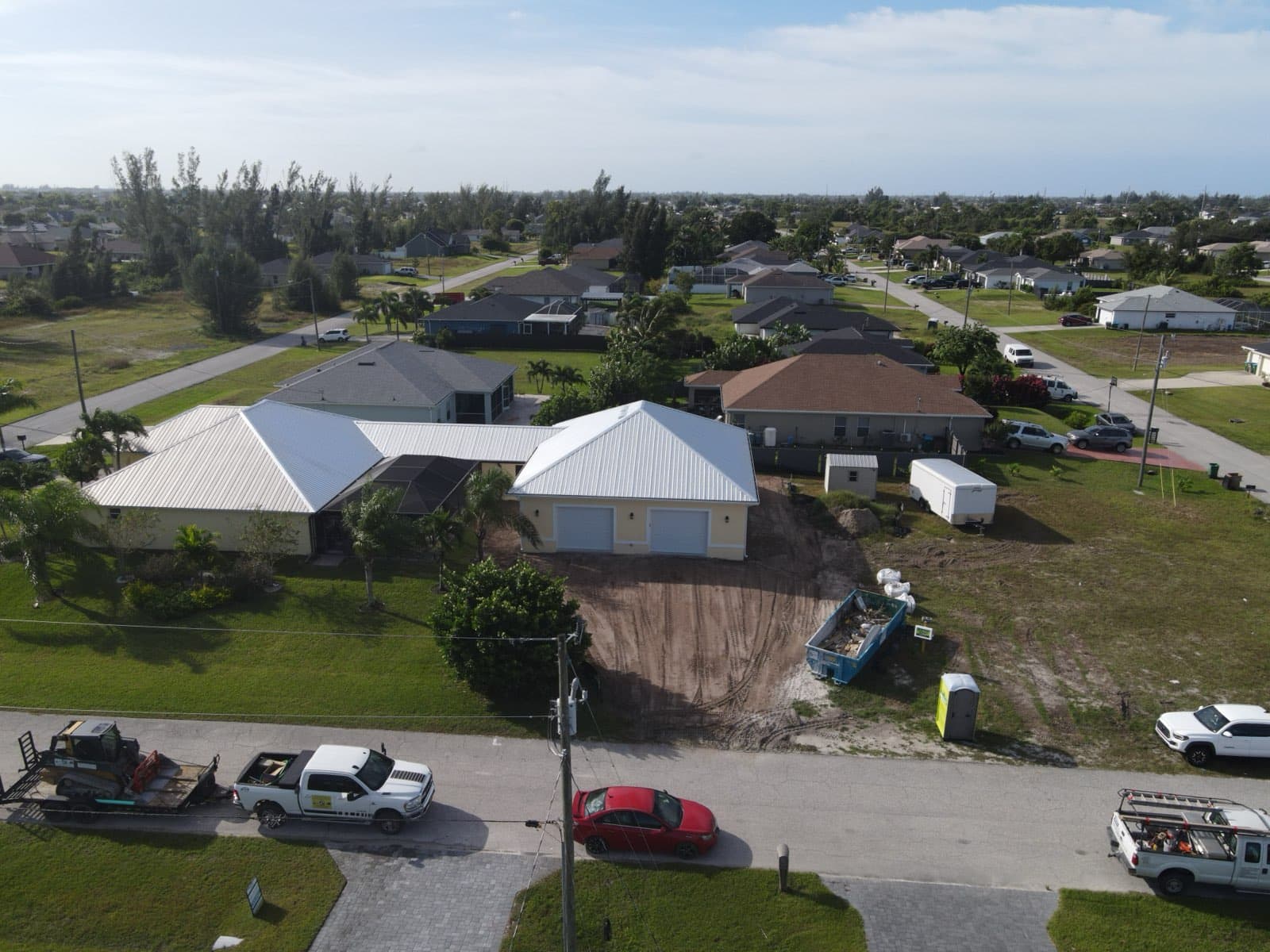 Before — Garage Addition — Cape Coral